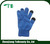 Customized knitted glove with many colors