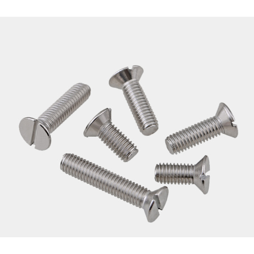 Stainless steel Slotted countersunk head screws DIN963