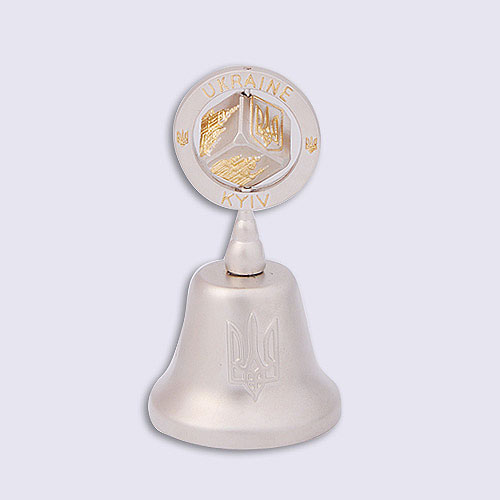 Zinc Alloy Souvenir Flag Gift Metal Bell (Bk31768)