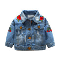 Baby Boys Birds Denim Capas de mezclilla