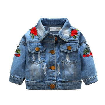 Casacos de jackets jeans de meninas meninos