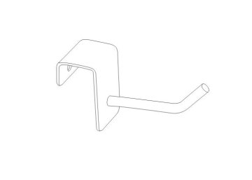 Metal Peg Steel Wire Stalwall Shop Hat, Scarf Hanging Retail Display Hooks31161,31162,31163,31164,31165,31166