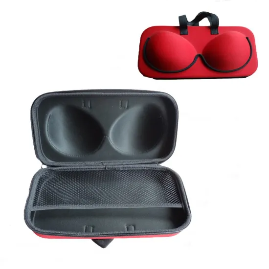 Ladies fashion bra storage case travel portable EVA underwear bra bag