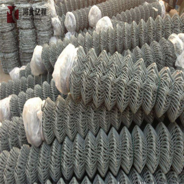 PVC coated wire mesh chain link fence