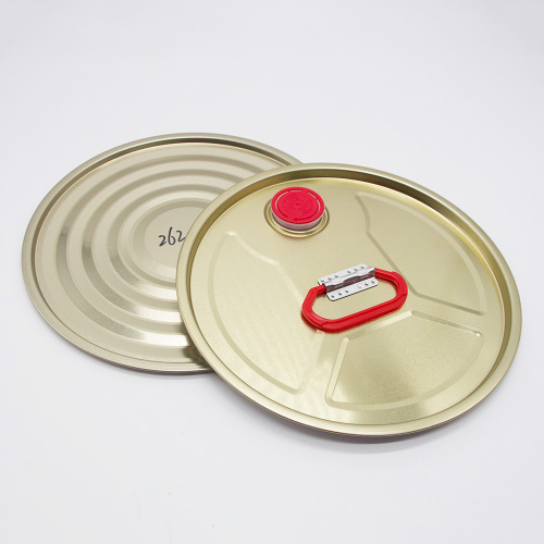 قطر 280 میلی متر درپوش قلع مهر و موم شده برای سطل فلزی