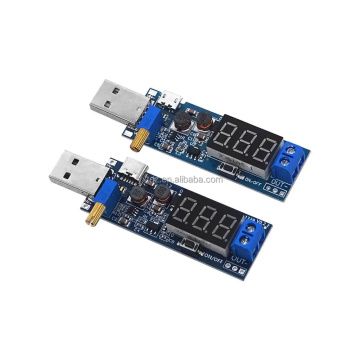 Adjustable Power Supply Module Board - Buck Booster Converter USB Step-up Down 5V to 3.3V 9V 12V 24V