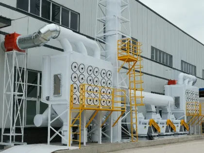 Industrial filter cartridge dust collector