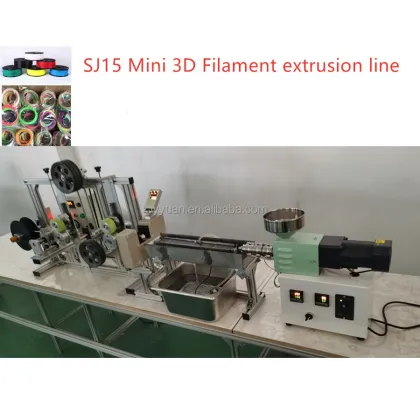 DIY 3D Printing: SJ15 Mini Lab 3D Printer Filament Extruder and Small Filament Making Machine
