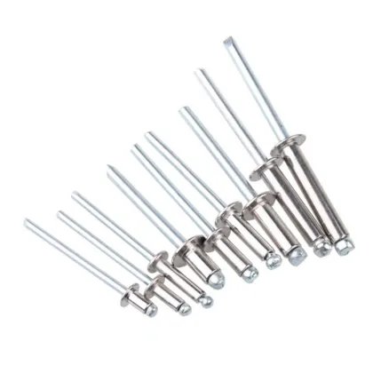 China Manufacturer Stainless Steel DIN7337 Open End Pop Rivets