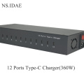 12 Type C Port 360W Charger