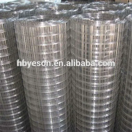 2" low carbon steel welded fence / galvanized roll mesh / steel wire mesh