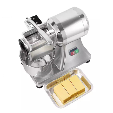 Stainless Steel Cheese Grater and Container - Professional Kitchen Multi-Functional Rotary Cheese Grinder Machine