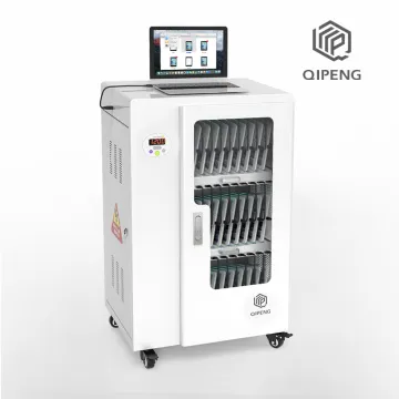 30 Device USB Charging Cart Syncing Secure Storage