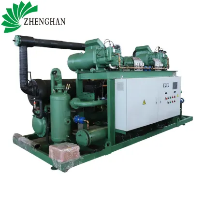 Low Temperature Screw Refrigeration Machine Chiller