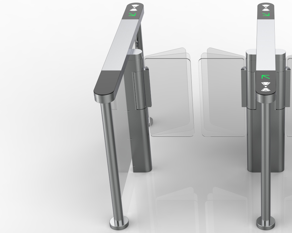 Anti-crush Speed Turnstile Gate