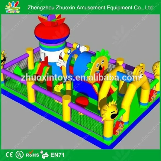 Colorful Hot Inflatable Castle In China Garden Jumper