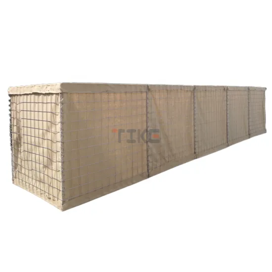 Foldable Defensive Sand Wall Barrier for Flood Control