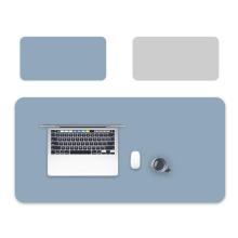 Double-side PU Leather Mouse Pad Gamer Waterproof Portable Large Desk Mat Computer Laptop Mousepad Keyboard Table Cover 80x40cm