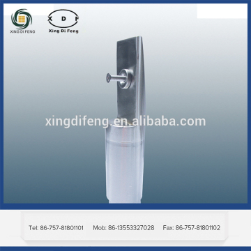 toilet cubicle partition leg support