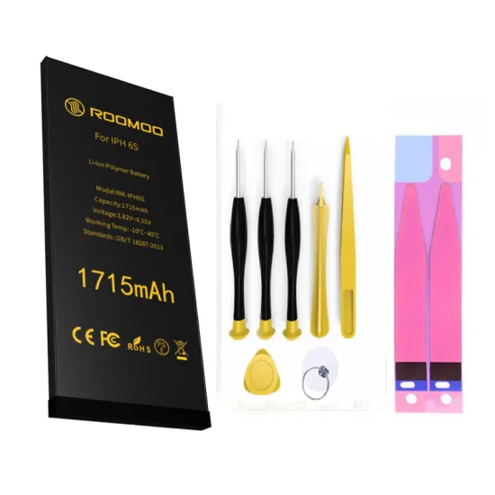 Factory customized phone rechargeable 1715mAh batteries replacement for iphone 6S