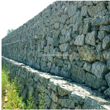 Boîte de gabion de grillage en acier