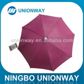 pink hat umbrella
