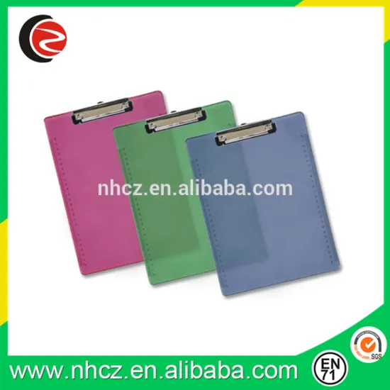 A3 Transparent Plastic Folders with Side Ruler Mark
