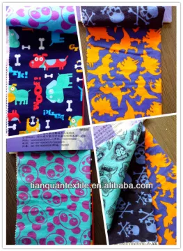 TC printed flannel fabric from shijiazhuang