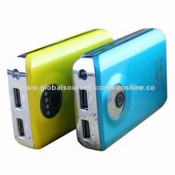 high capacity power banks with high power LED torch 8400mAh