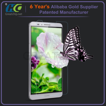 0.26mm thickness 9H hardness screen protector for huawei ascend g7 tempered glass film