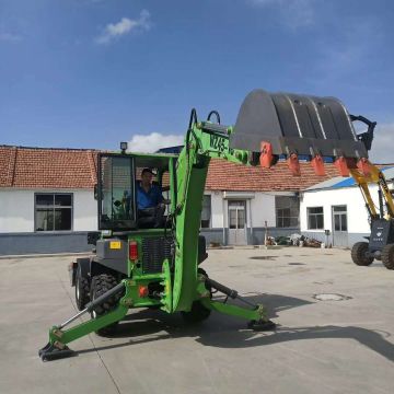 66KW Diesel Excavator Loader with 265 Automatic Transmission