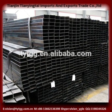 Q195 cold rolled black iron square tube alibaba supplier