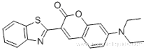 2H-1-Benzopyran-2-one,3-(2-benzothiazolyl)-7-(diethylamino)- CAS 38215-36-0