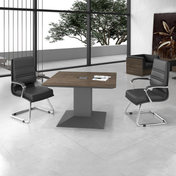 2023 Adjustable Single Left Coffee Desk with Metal Base