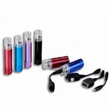 Emergency Mobile Phone Chargers, Powered by 1 x AA Alkaline Battery