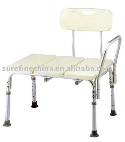 Adjustable Shower Chair with Armrest