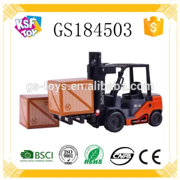 Plastic Friction Forklift Truck For Kids Friction Car Toy