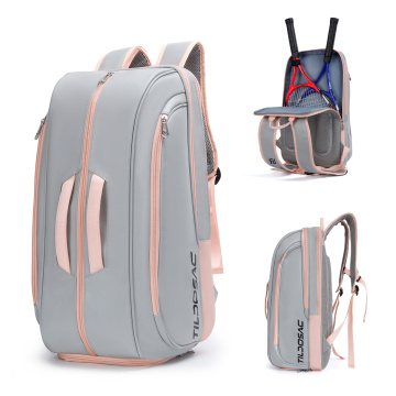 Mochila para raquete de badminton