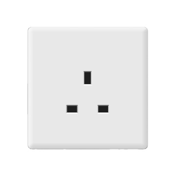 UK Factory Wholesale Modern 1 Gang Switches and Sockets with Custom Logo