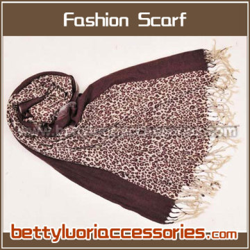 Leapard printing ladies scarf