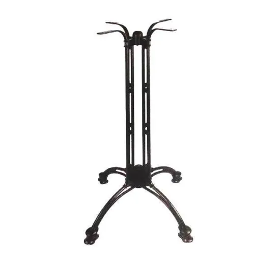 Cast Aluminum Four Claw Table Base