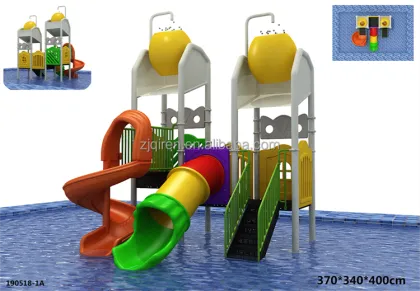 Commercial Outdoor Playground & Water Park Equipment for Children's Play Areas and Outdoor Swimming Pools