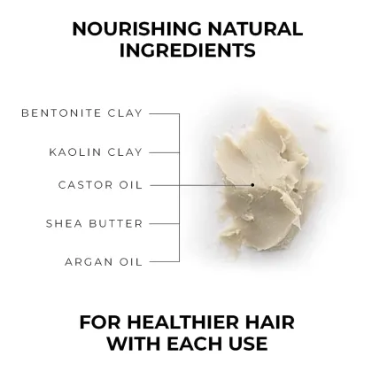 Alcohol-Free High Hold Hair Wax and Clay for Men