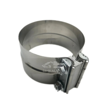 Komatsu 360-7 300-7 350-7 Peças da escavadeira: silenciador de braçadela aço inoxidável do tubo de conexão aço inoxidável