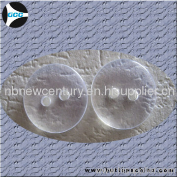 Flat Shape Clear Button 
