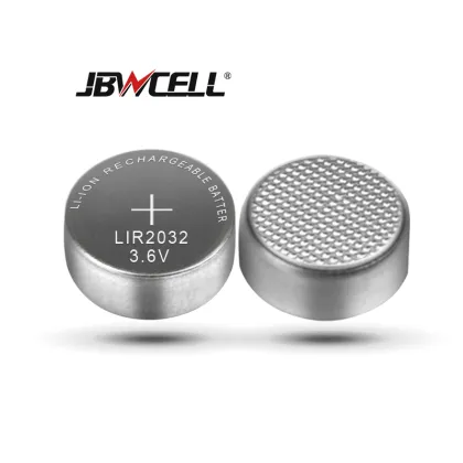 LIR2032 Rechargeable Button Battery