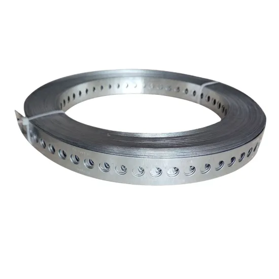 Five Hole Perforated Stainless Steel Strapping