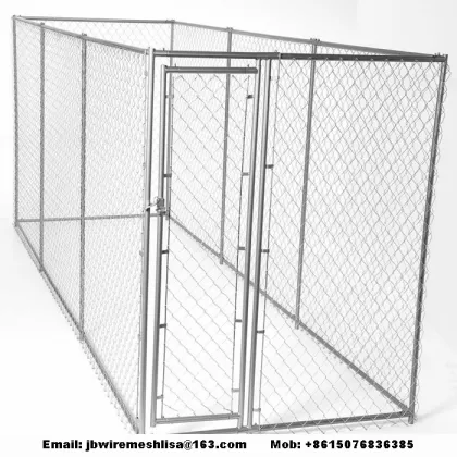 Galvanized Chain Link Dog Kennels