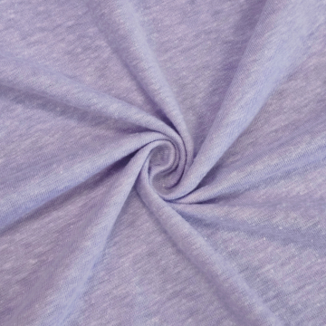 Custom High Quality Breathable Moisture Absorbent TC Polyester Cotton Yarn Dyed Snow Flake Jersey Fabric