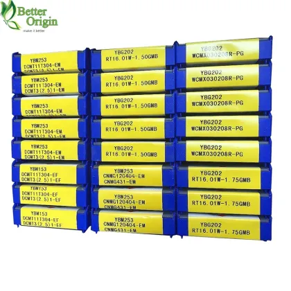 Best Selling ZCC-CT Carbide Inserts WCMX080412R-PG YBG202